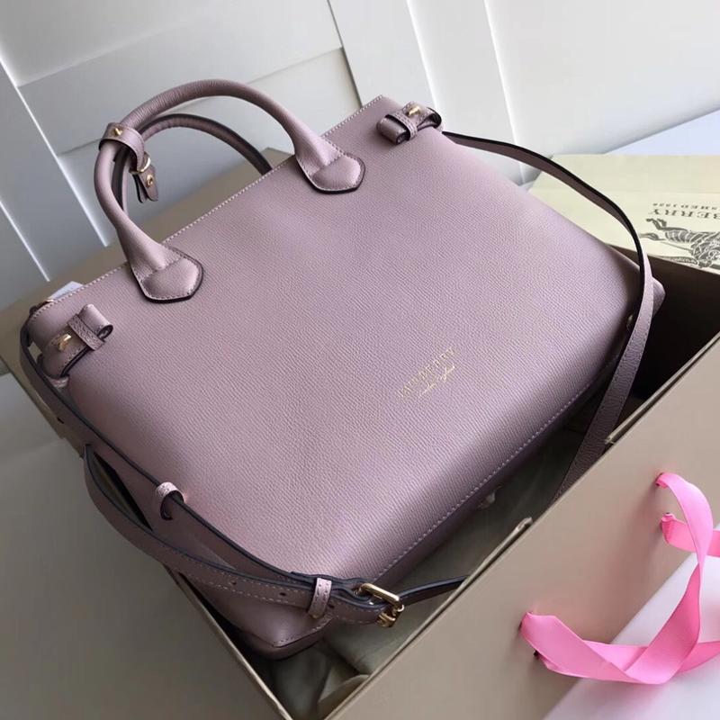 Burberry Handbags 40236931 House Plaid Pink